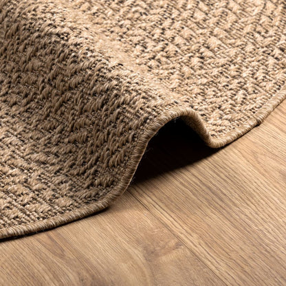 Rug ZIZUR 90 cm Jute Look Indoor and Outdoor