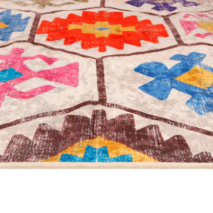 Rug Washable Multicolour 80x150 cm