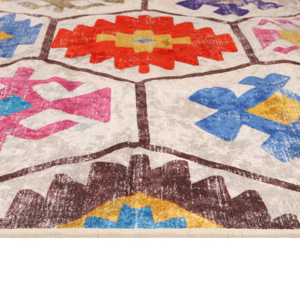 Rug Washable Multicolour 120x180 cm