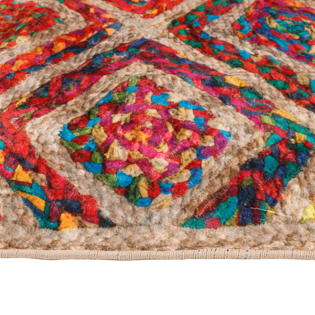 Rug Washable Multicolour 120x180 cm