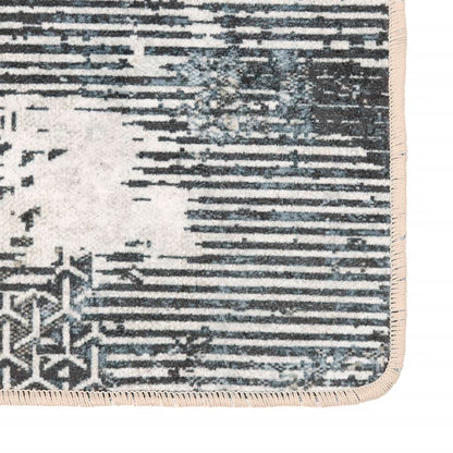Rug Washable Multicolour 80x300 cm