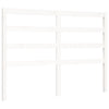 Bed Frame without Mattress White 140x200 cm Solid Wood Pine