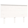 Bed Frame without Mattress White 140x200 cm Solid Wood Pine