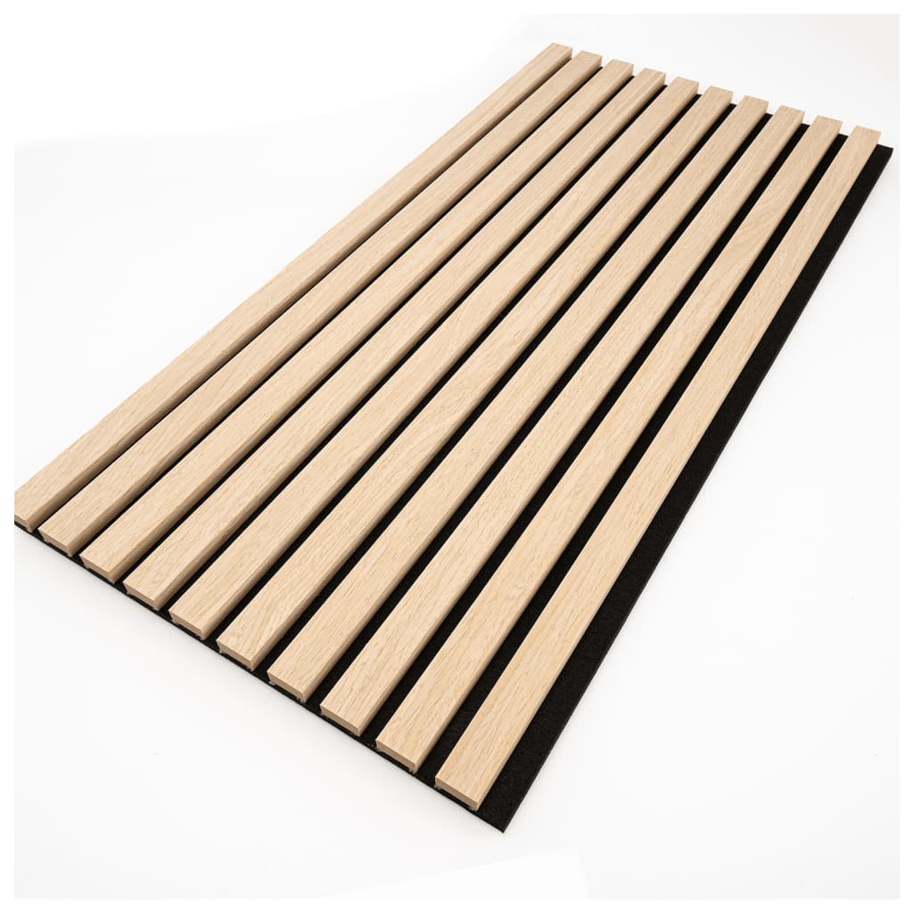 WallArt Aku Acoustic Wall Panels Light Oak 4 pcs