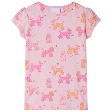 Kids' Pyjamas with Short Sleeves Light Pink 92