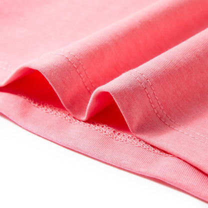 Kids' T-shirt Neon Pink 92