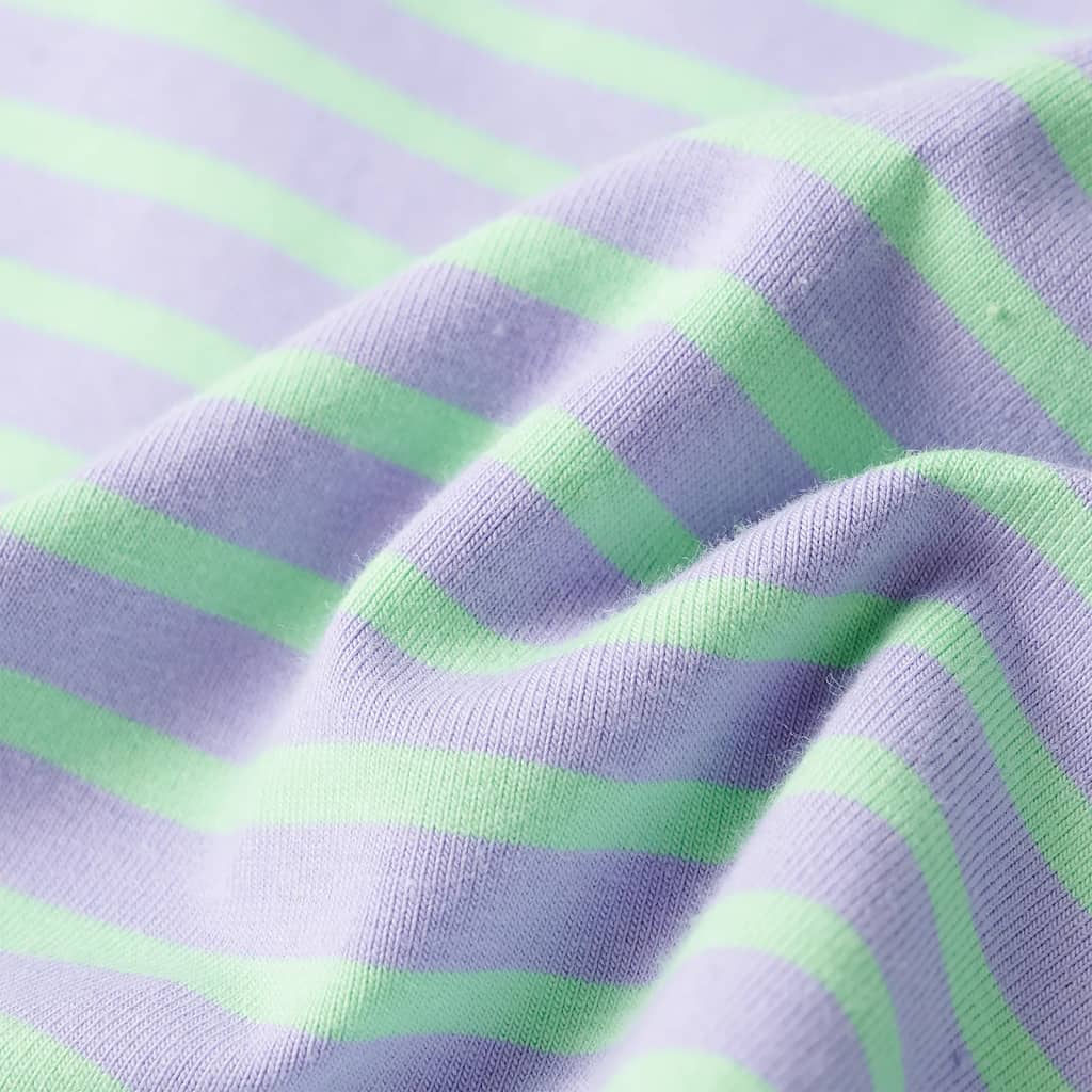Kids' Straight Skirt with Stripes Bright Mint 116