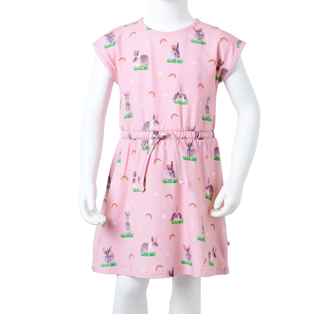 Kids' Dress Light Pink 128