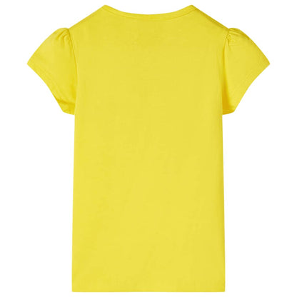 Kids' T-shirt Yellow 128