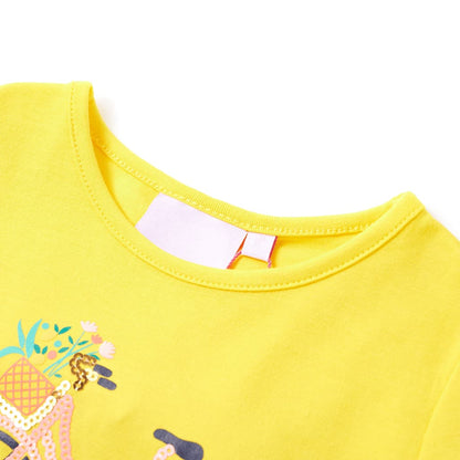 Kids' T-shirt Yellow 128
