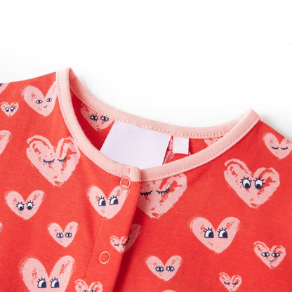 Kids' Playsuit Red 128