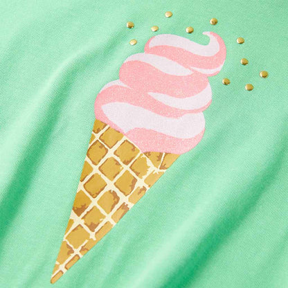 Kids' T-shirt Light Green 128