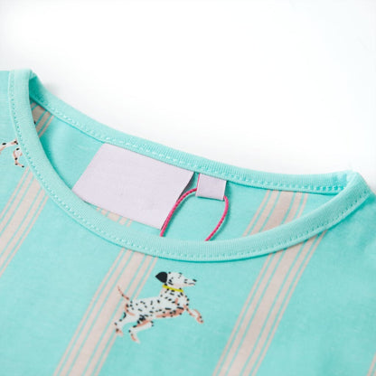 Kids' Pyjamas with Short Sleeves Ecru 116