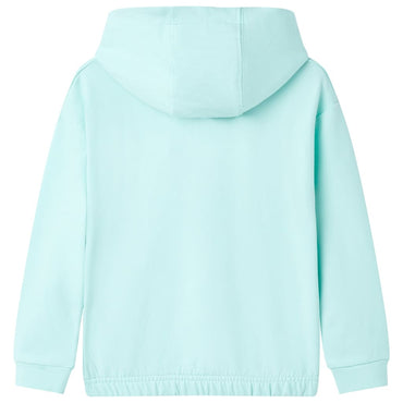 Kids' Hooded Sweatshirt Light Aqua 104