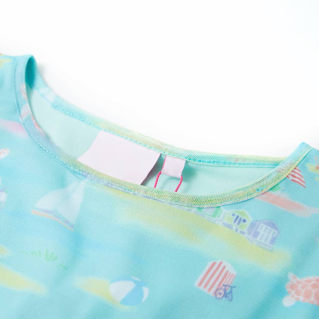 Kids' Dress Light Aqua 116