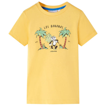 Kids' T-shirt Light Ochre 104
