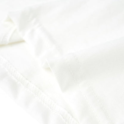 Kids' T-shirt with Short Sleeves Ecru 116