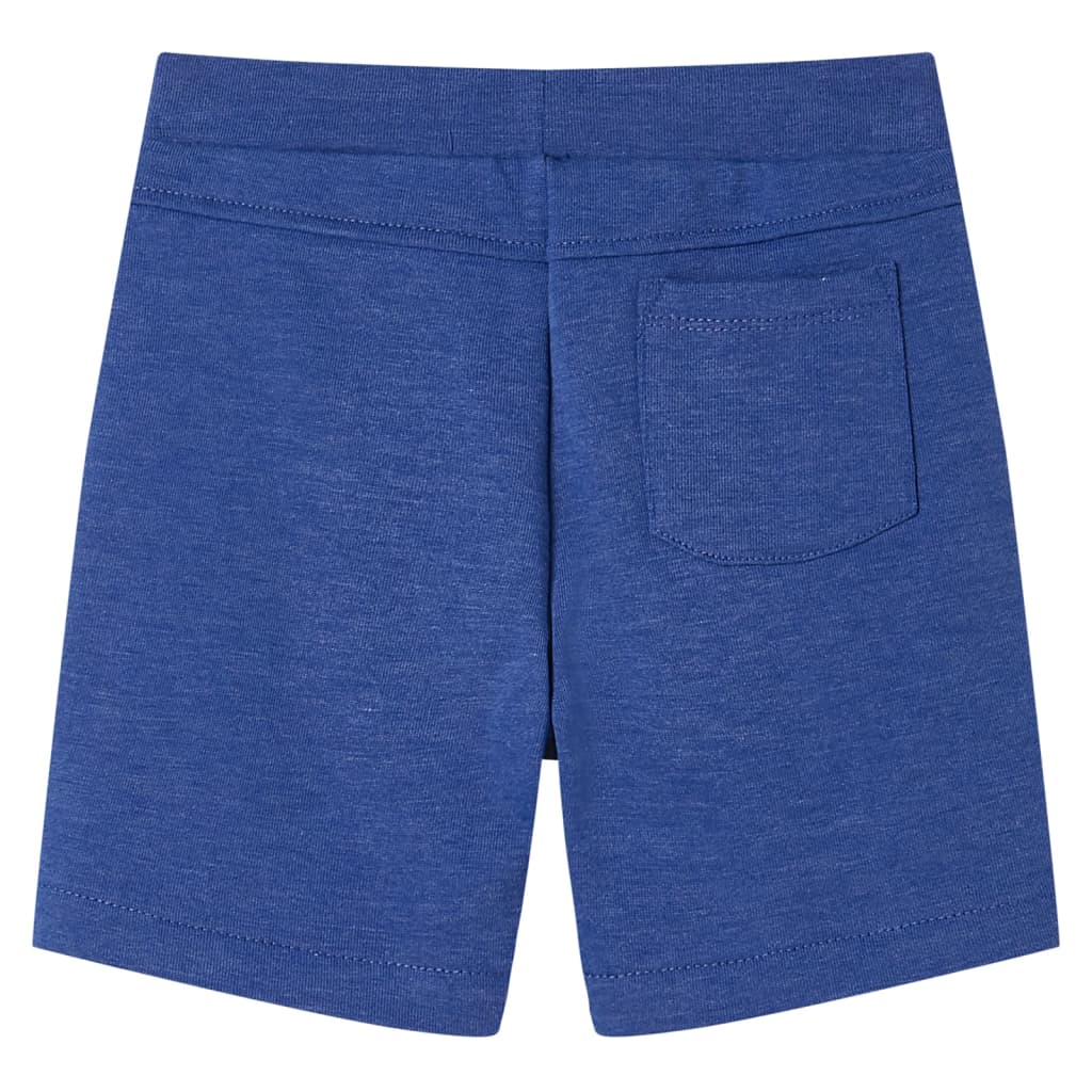Kids' Shorts with Drawstring Blue Melange 116