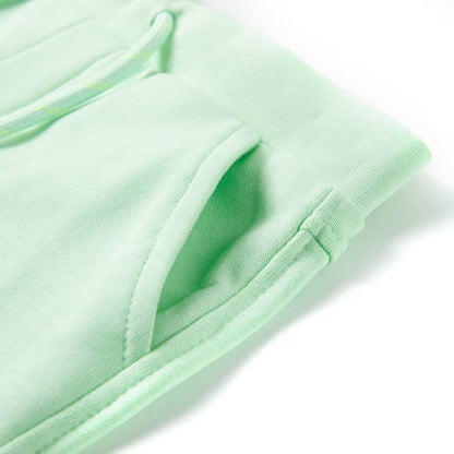 Kids' Shorts with Drawstring Bright Green 128