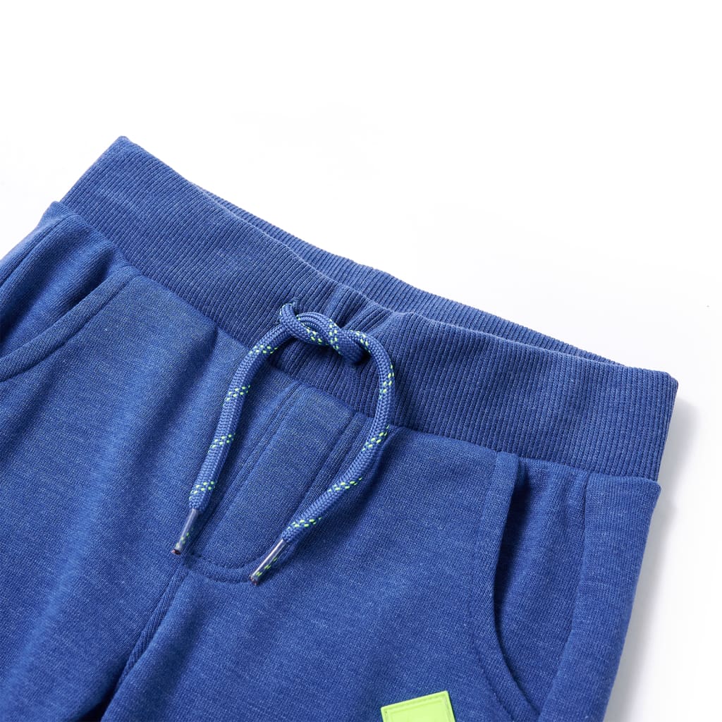 Kids' Sweatpants Blue Melange 116