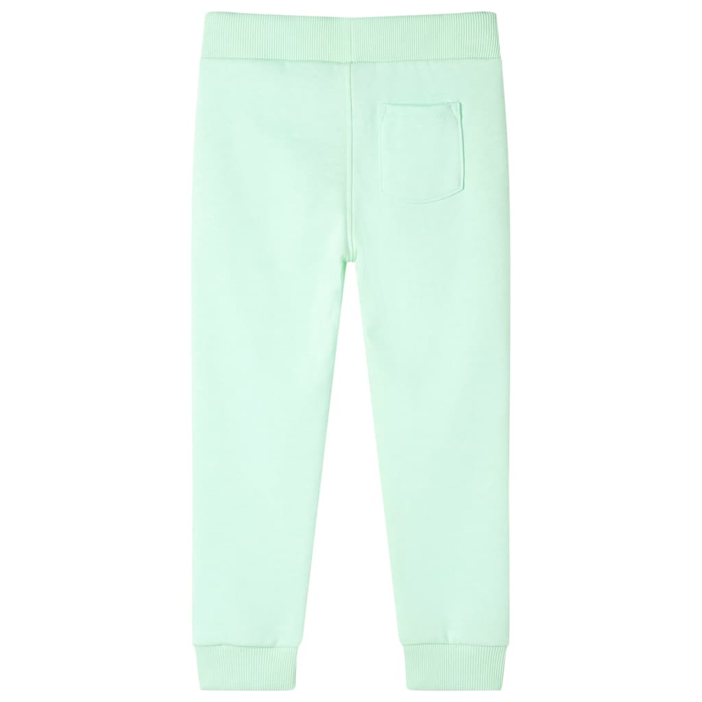 Kids' Sweatpants Bright Green 128