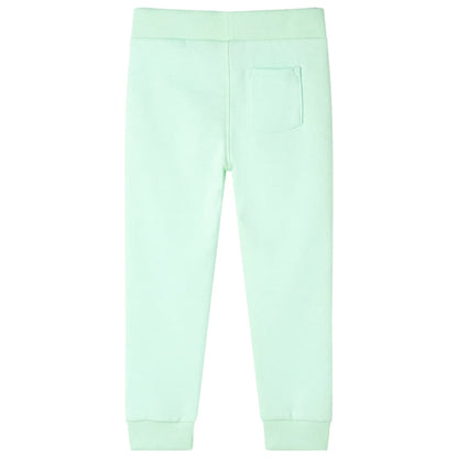 Kids' Sweatpants Bright Green 128