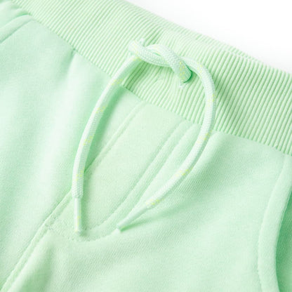 Kids' Sweatpants Bright Green 128