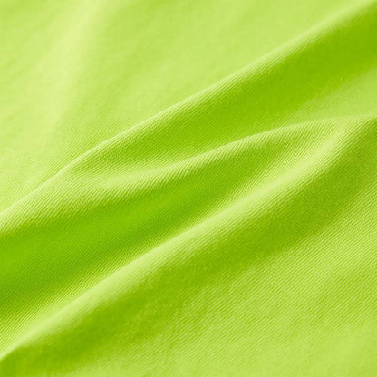 Kids' T-shirt with Short Sleeves Lime 116
