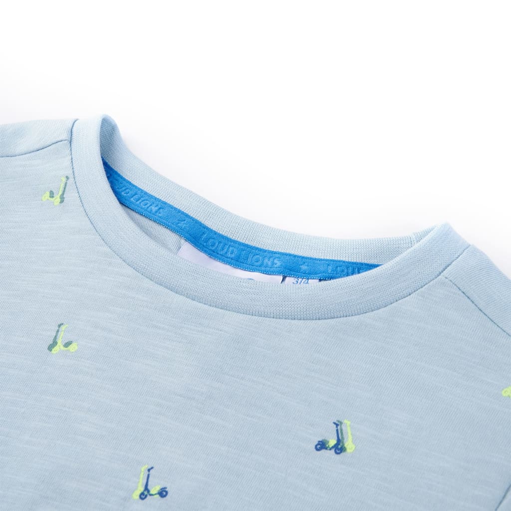 Kids' T-shirt Light Blue 140