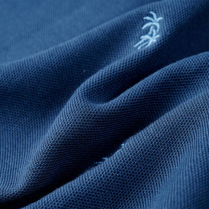 Kids' Polo Shirt Dark Blue 140