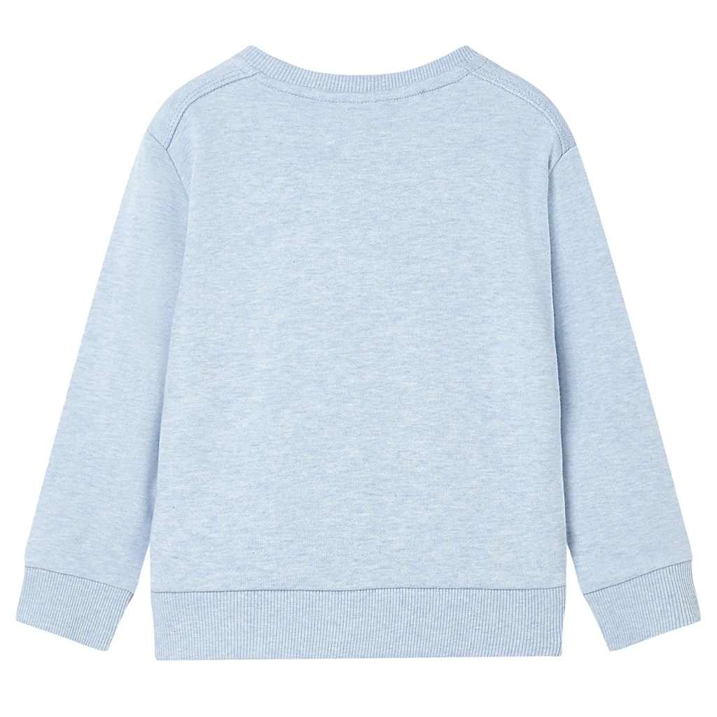 Kids' Sweatshirt Soft Blue Melange 128