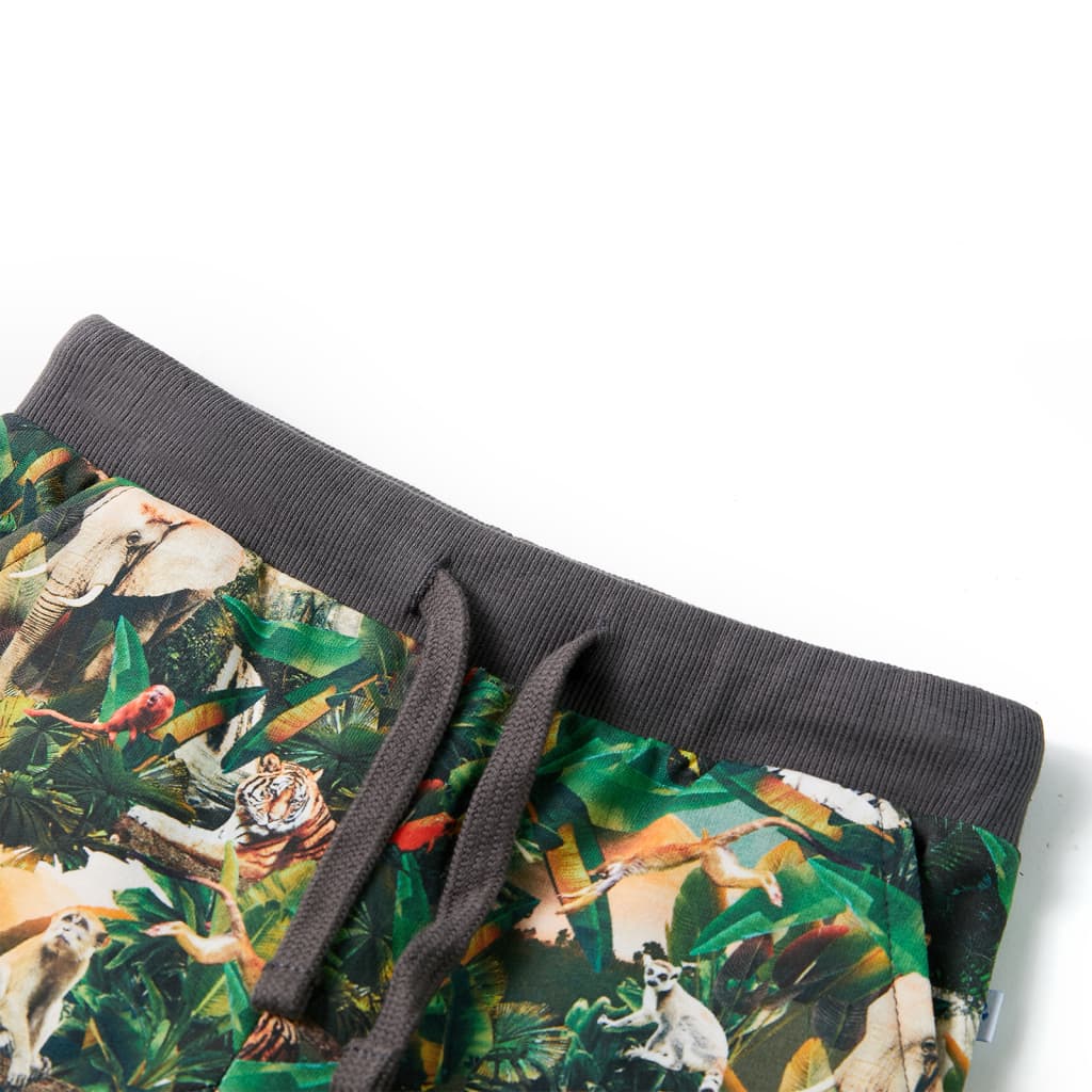Kids' Shorts with Drawstring Old Petrol 104
