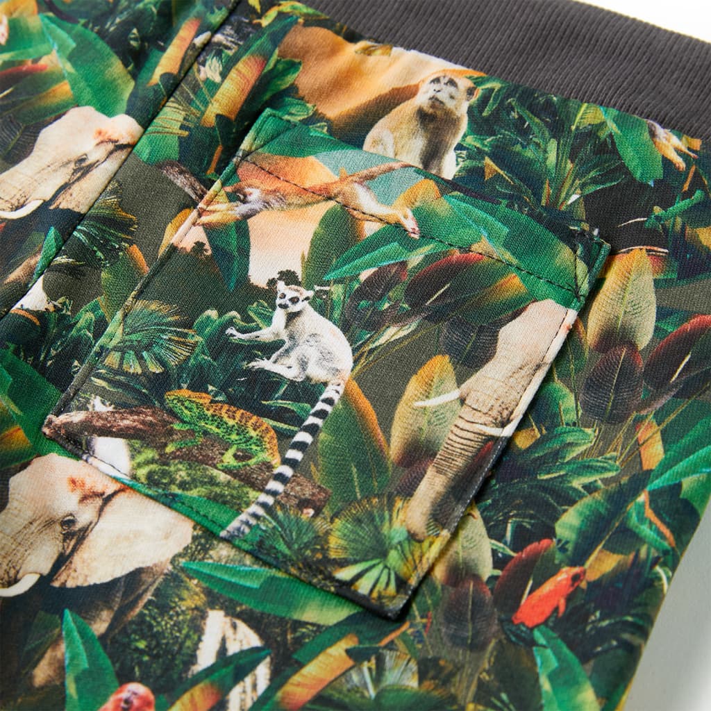 Kids' Shorts with Drawstring Old Petrol 128