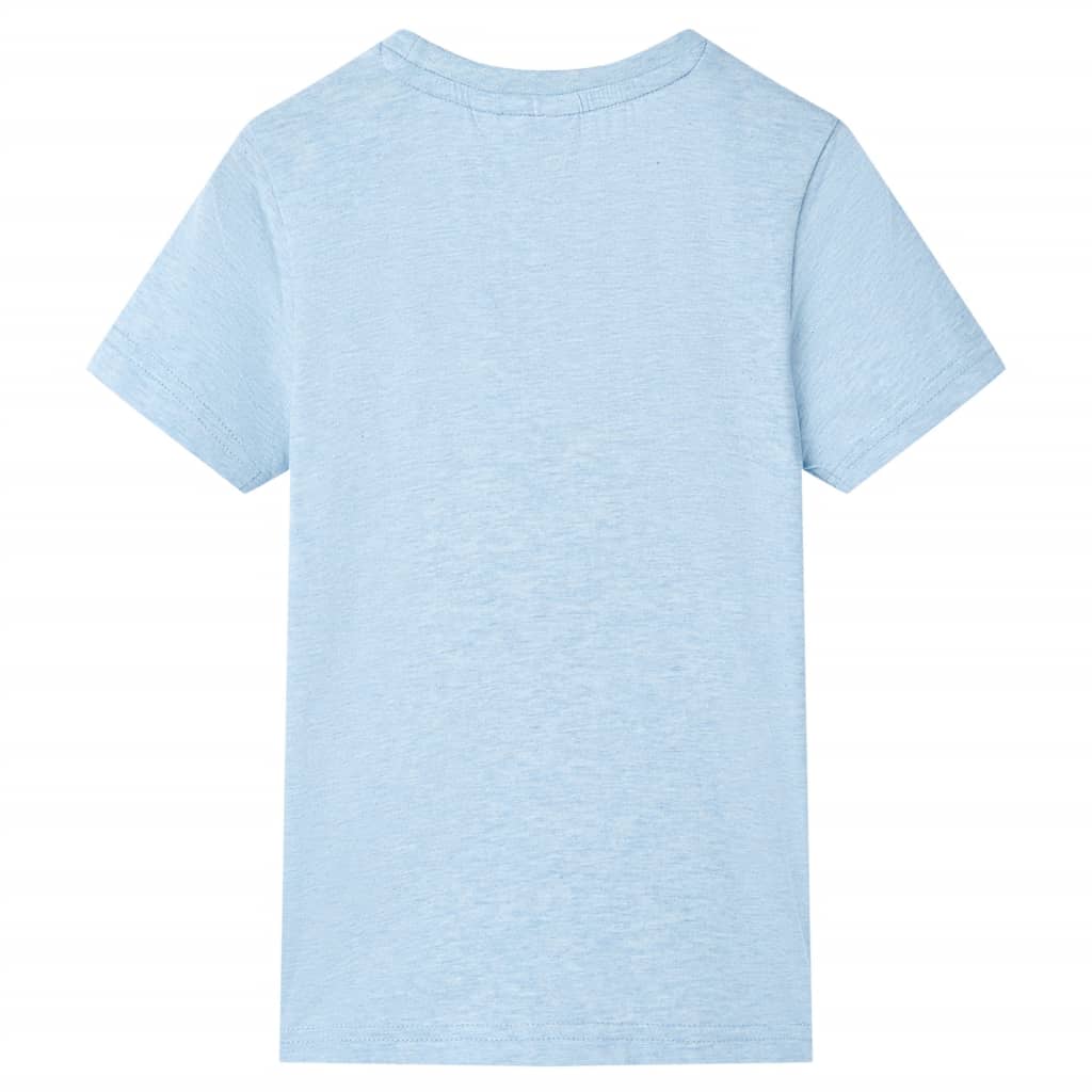 Kids' T-shirt Soft Blue Melange 104