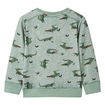 Kids' Sweatshirt Light Khaki Melange 92