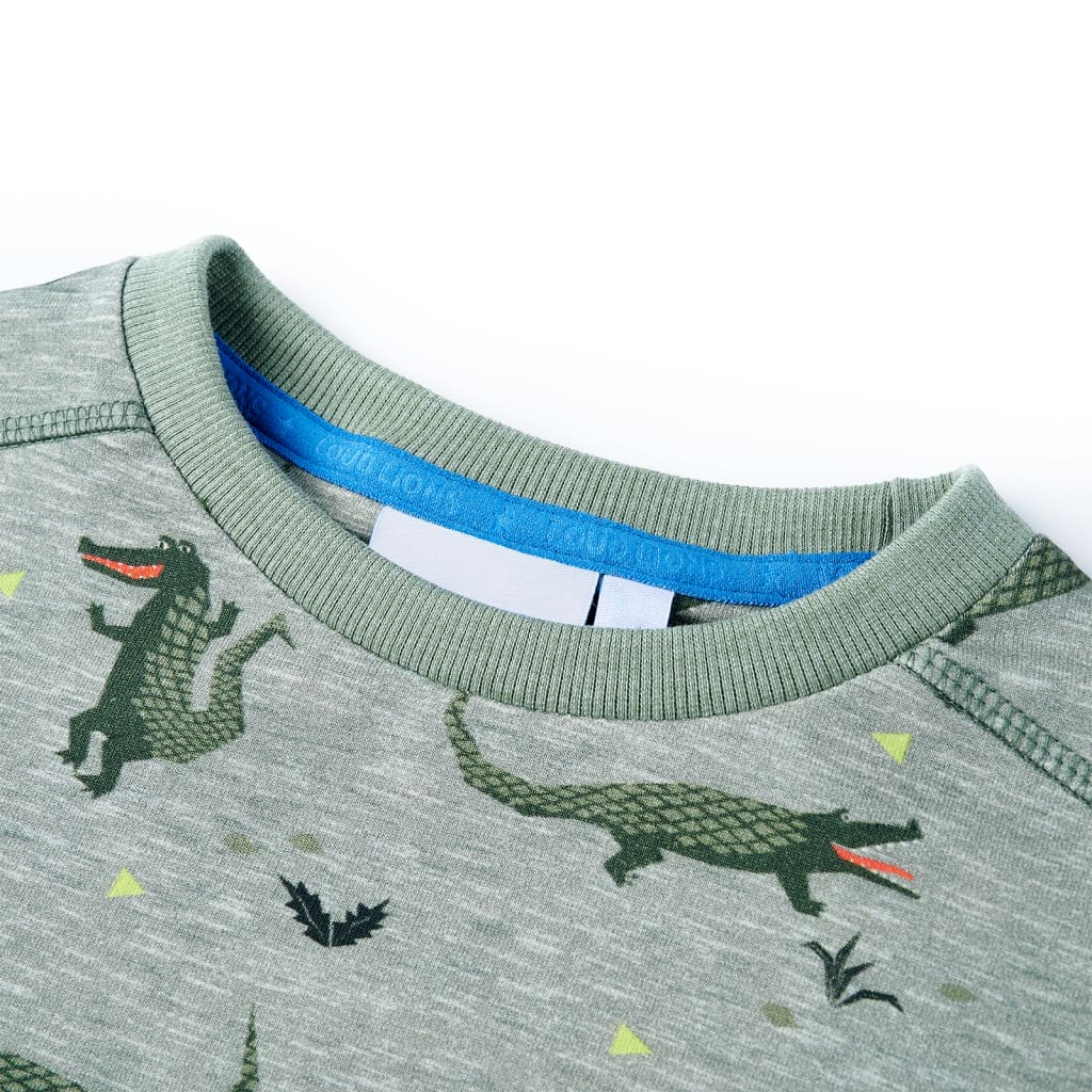 Kids' Sweatshirt Light Khaki Melange 92