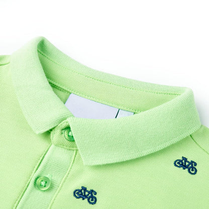 Kids' Polo Shirt  Neon Green 92