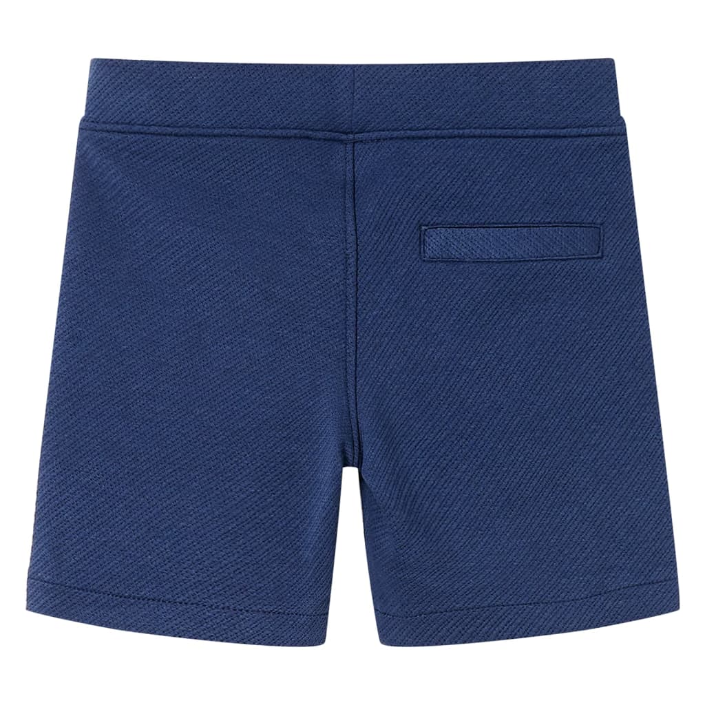 Kids' Shorts with Drawstring Dark Blue 116