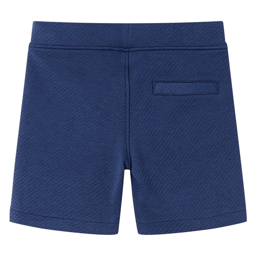 Kids' Shorts with Drawstring Dark Blue 140