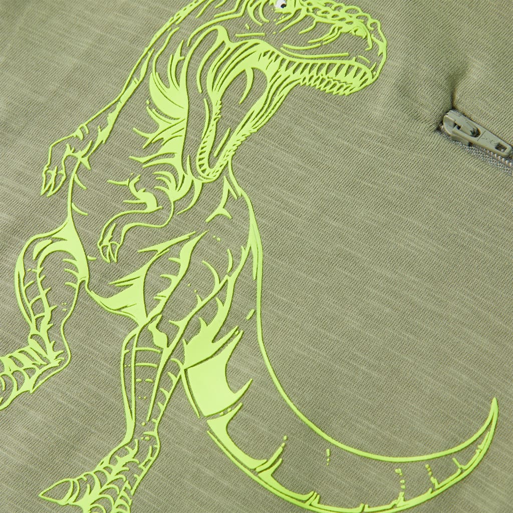 Kids' T-shirt with Short Sleeves Light Khaki 116