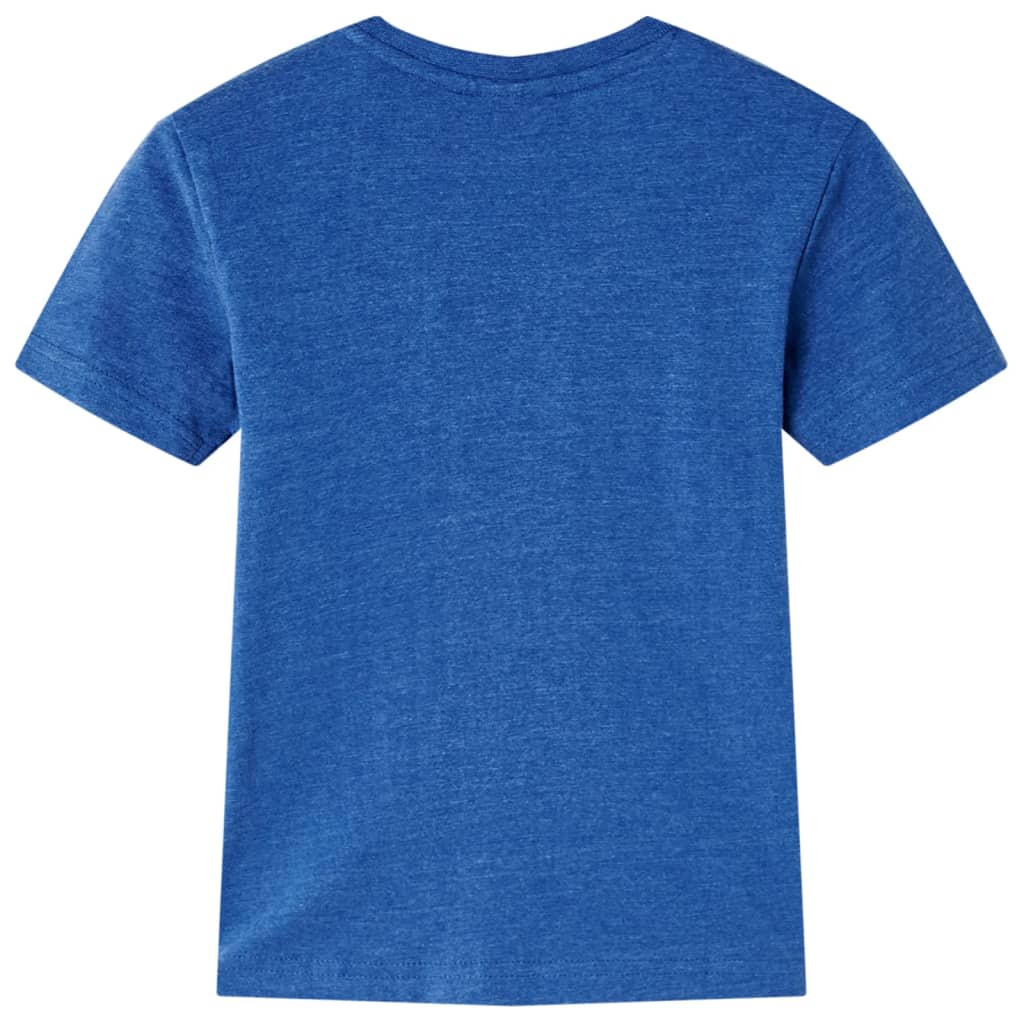 Kids' T-shirt Dark Blue Melange 116