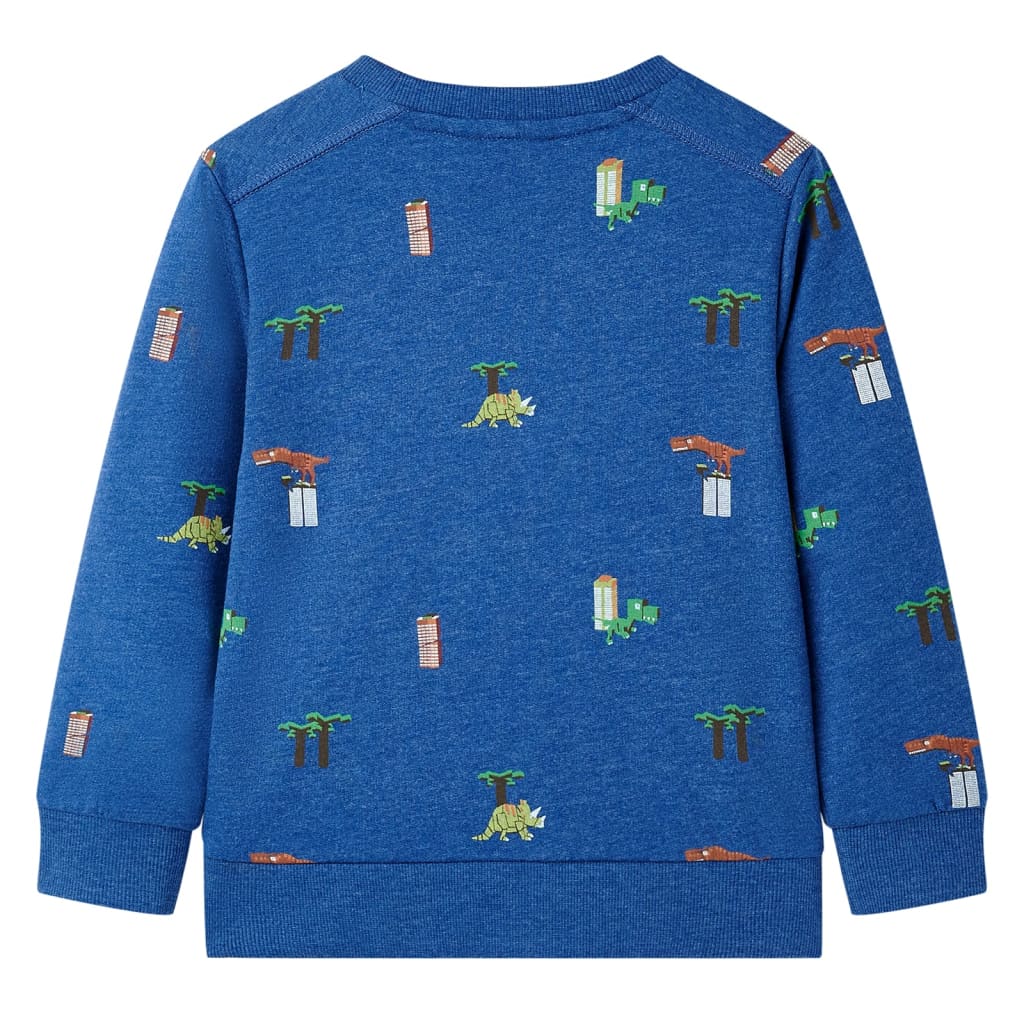 Kids' Sweatshirt Dark Blue Melange 104