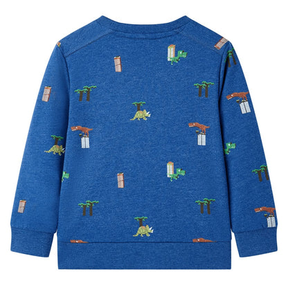 Kids' Sweatshirt Dark Blue Melange 116