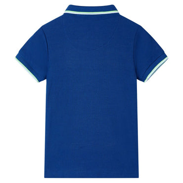 Kids' Polo Shirt Dark Blue 116