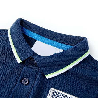 Kids' Polo Shirt Navy 92