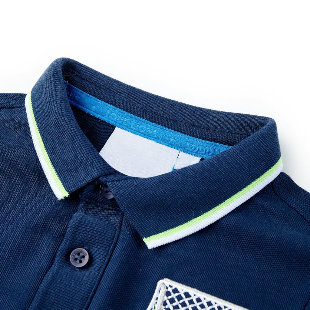 Kids' Polo Shirt Navy 104