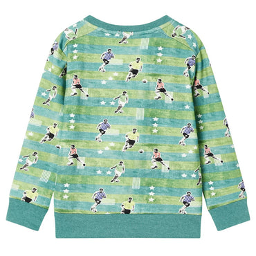 Kids' Sweatshirt Light Green Melange 116