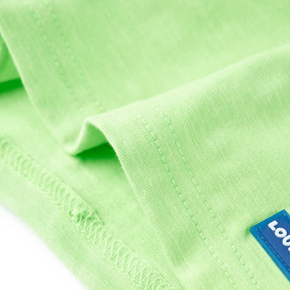 Kids' T-shirt Neon Green 116