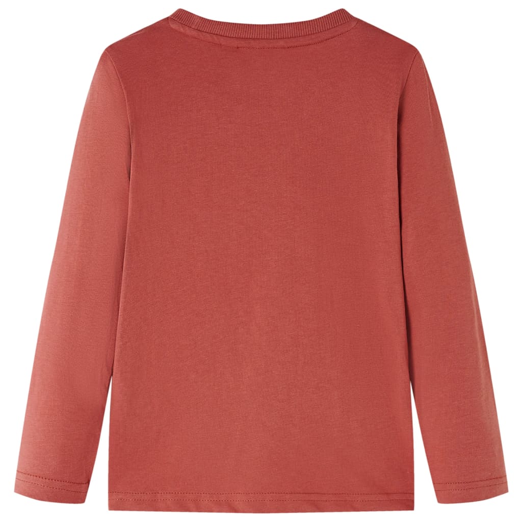 Kids' T-shirt with Long Sleeves Henna 104
