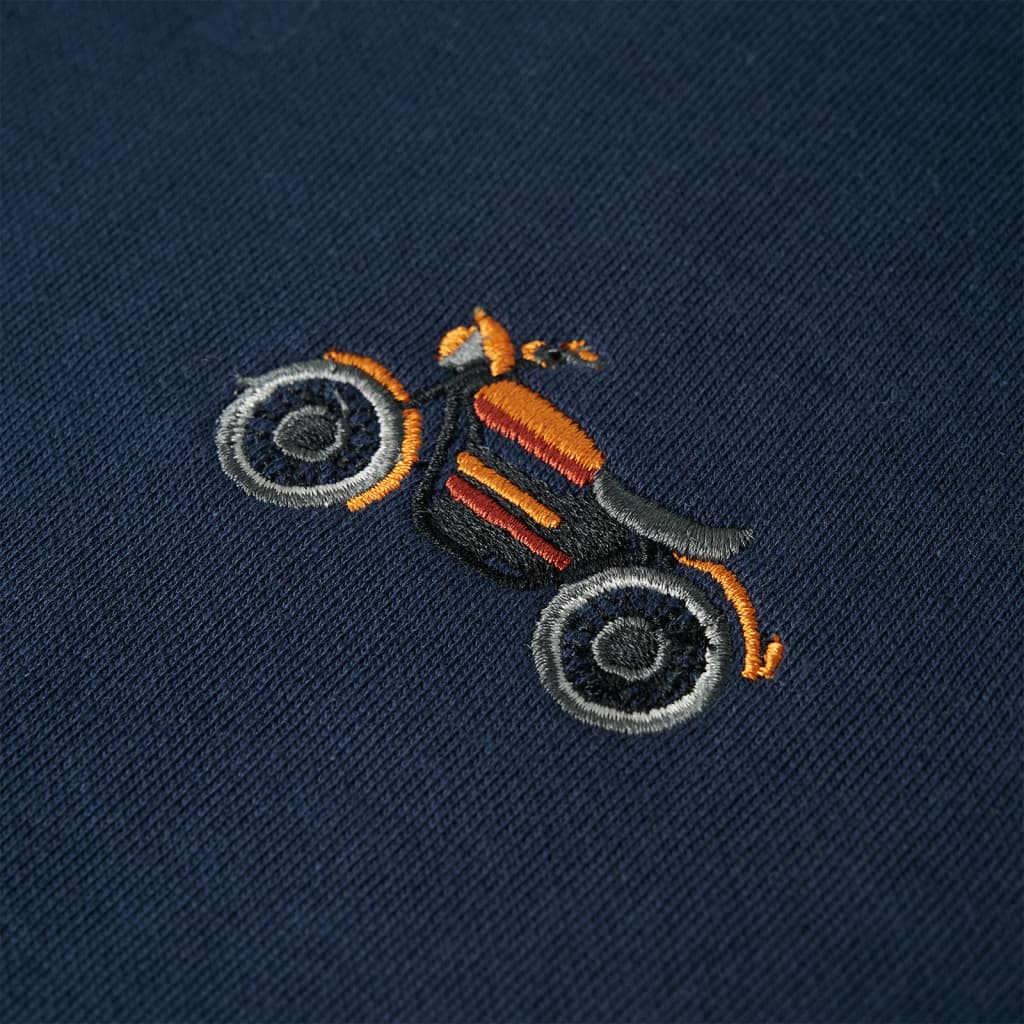 Kids' Sweatshirt Navy Melange 104